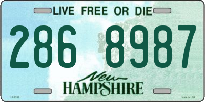 NH license plate 2868987