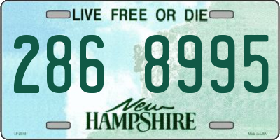 NH license plate 2868995