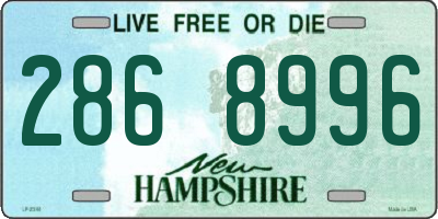 NH license plate 2868996