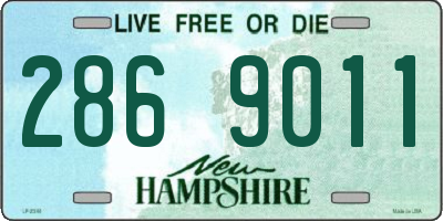 NH license plate 2869011
