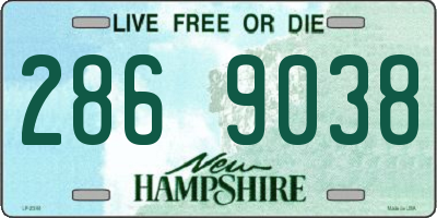 NH license plate 2869038
