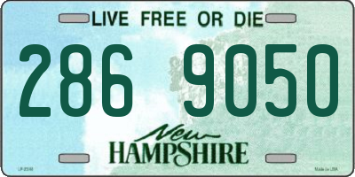 NH license plate 2869050