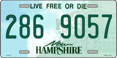NH license plate 2869057