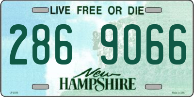 NH license plate 2869066