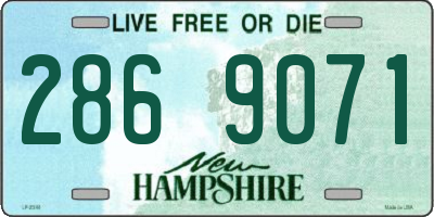 NH license plate 2869071