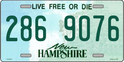 NH license plate 2869076