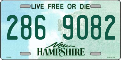 NH license plate 2869082