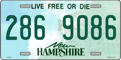 NH license plate 2869086