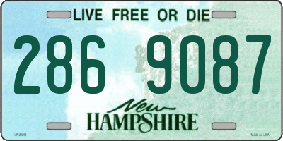 NH license plate 2869087