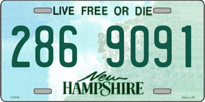 NH license plate 2869091