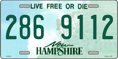 NH license plate 2869112