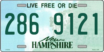 NH license plate 2869121