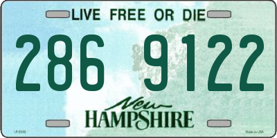 NH license plate 2869122