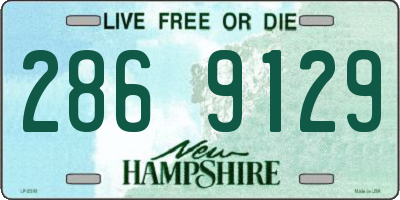 NH license plate 2869129