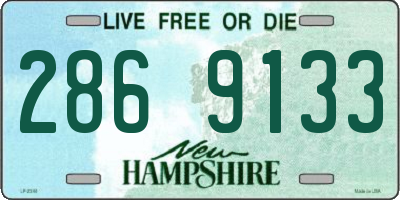 NH license plate 2869133