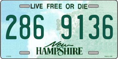 NH license plate 2869136