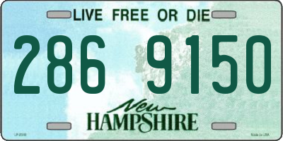 NH license plate 2869150