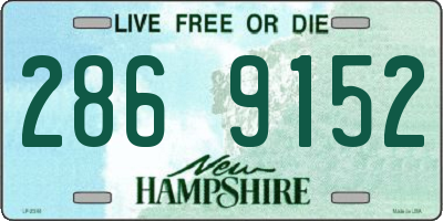 NH license plate 2869152