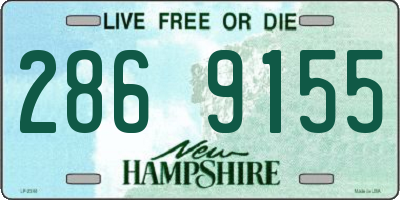 NH license plate 2869155