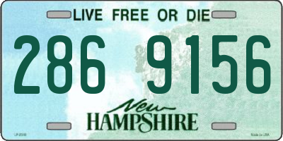 NH license plate 2869156