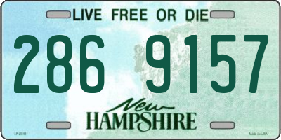 NH license plate 2869157