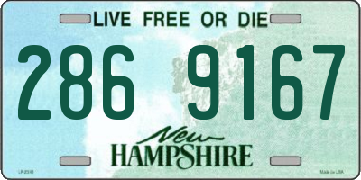 NH license plate 2869167