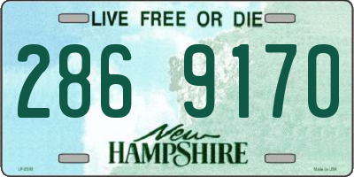 NH license plate 2869170