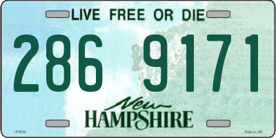 NH license plate 2869171