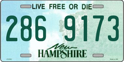 NH license plate 2869173