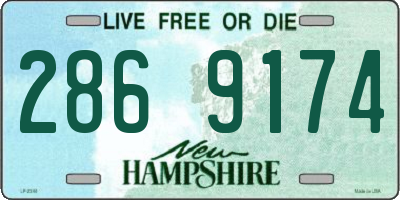 NH license plate 2869174