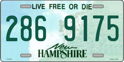 NH license plate 2869175