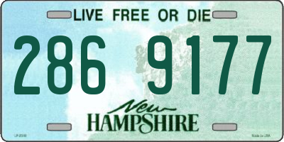 NH license plate 2869177