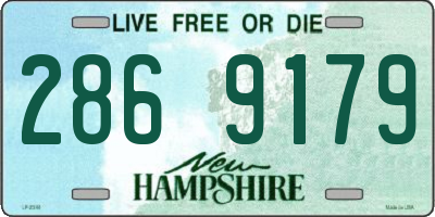 NH license plate 2869179