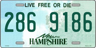 NH license plate 2869186
