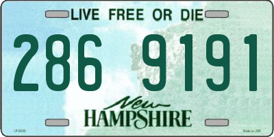 NH license plate 2869191