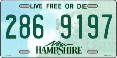 NH license plate 2869197