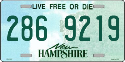NH license plate 2869219