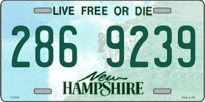 NH license plate 2869239