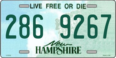 NH license plate 2869267