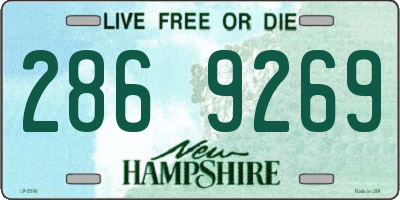NH license plate 2869269