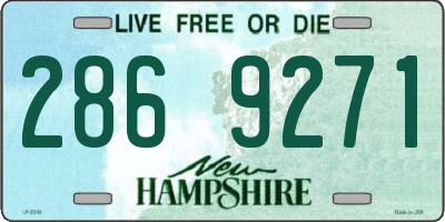 NH license plate 2869271