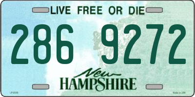 NH license plate 2869272