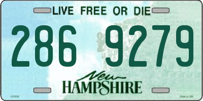 NH license plate 2869279
