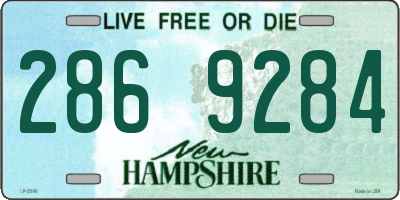 NH license plate 2869284