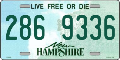 NH license plate 2869336