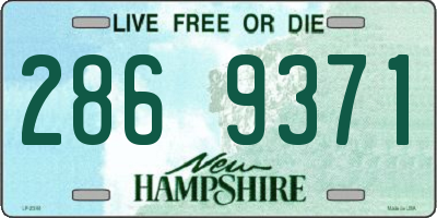 NH license plate 2869371