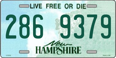 NH license plate 2869379