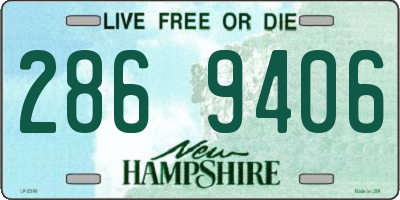 NH license plate 2869406
