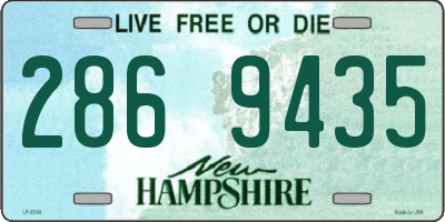 NH license plate 2869435