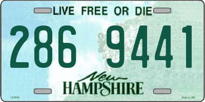NH license plate 2869441